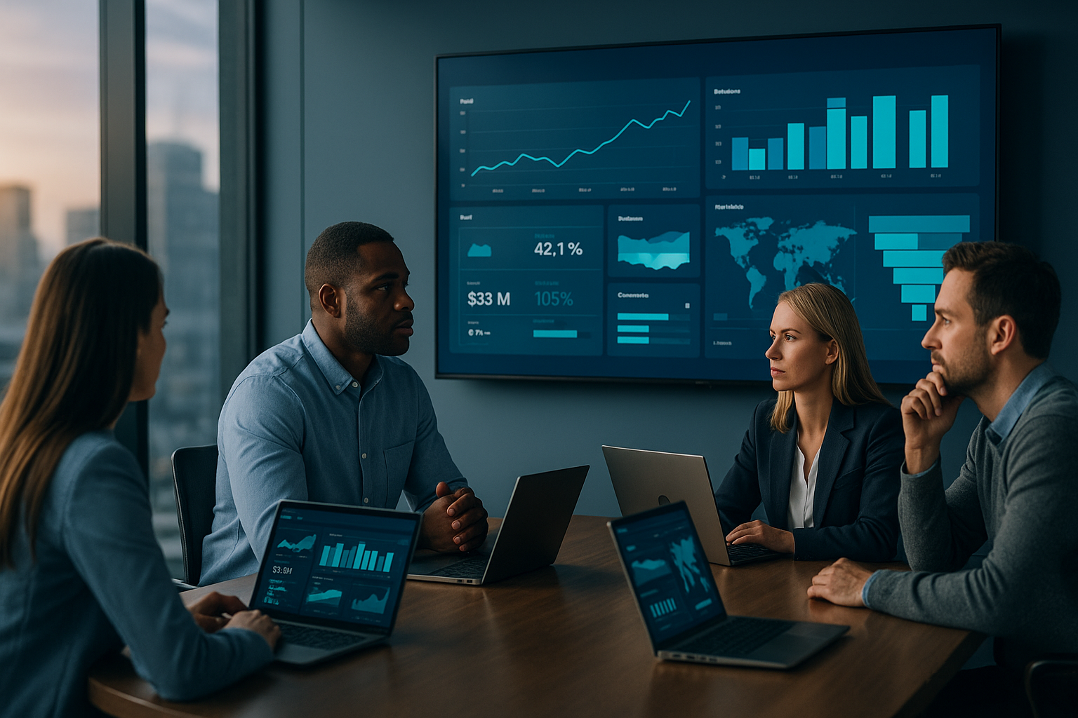 Power BI / Wizualizacja danych w biznesie