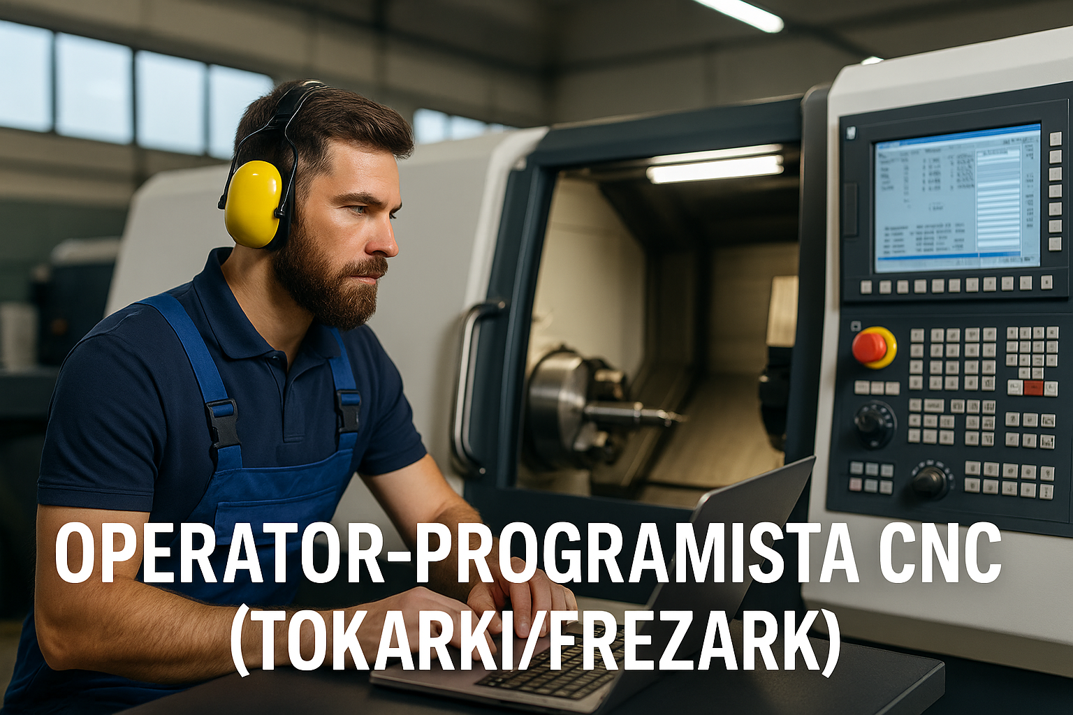 Operator–Programista CNC (tokarki/frezarki)
